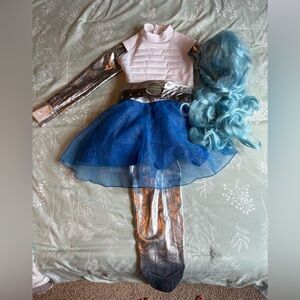 Disney Zombies 3 Addison Costume with wig!